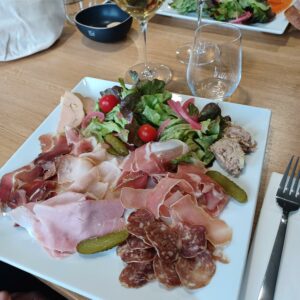 Planche "Terres" Charcuteries, Rillettes, foie gras