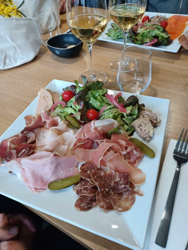 Planche "Terres" Charcuteries, Rillettes, foie gras