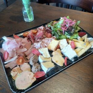 Planche "mixte" Charcuteries et fromages