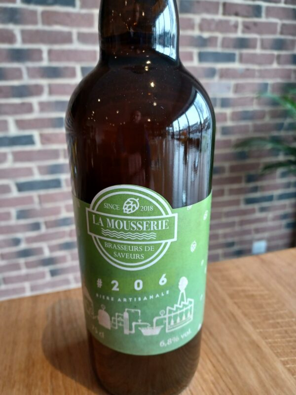 BIERE LA MOUSSERIE "206" 75cl