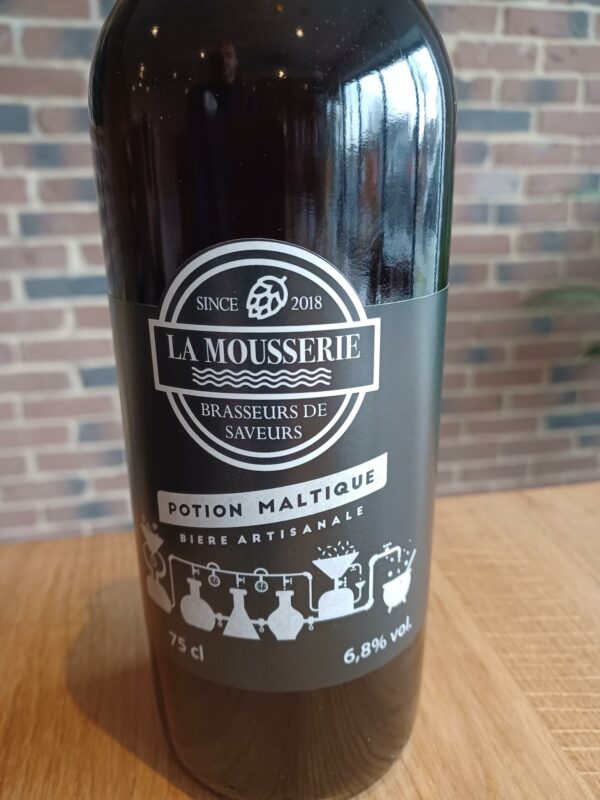 BIERE LA MOUSSERIE POTION MALTIQUE 75CL