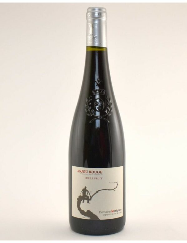 AOC ANJOUR ROUGE DOMAINE MATIGNON SUR LE FRUIT